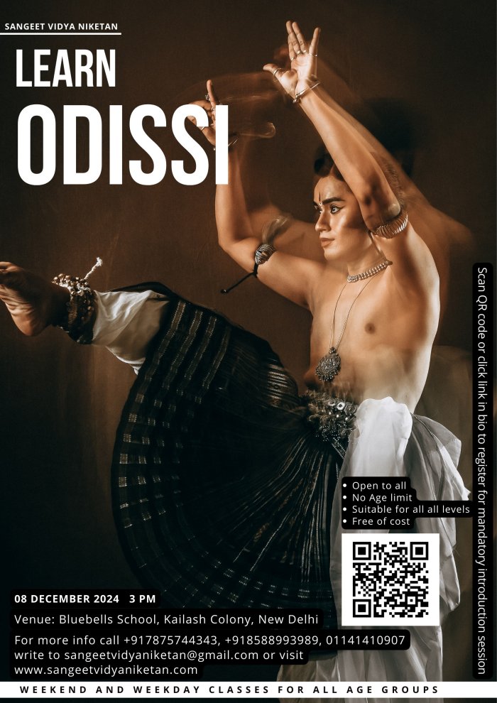 Sangeet Vidya Niketan presents Odissi workshop