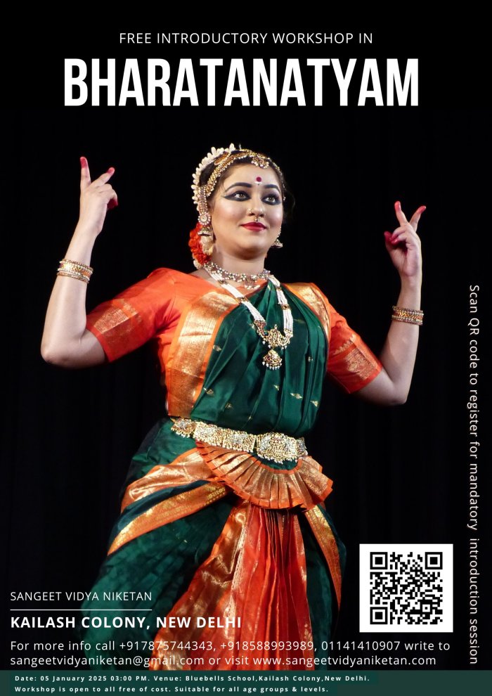 Bharatanatyam workshop by Anannya Chatterjee