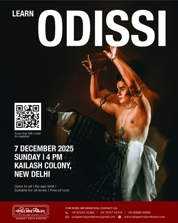 Sangeet Vidya Niketan presents Odissi Workshop By Madhur Gupta