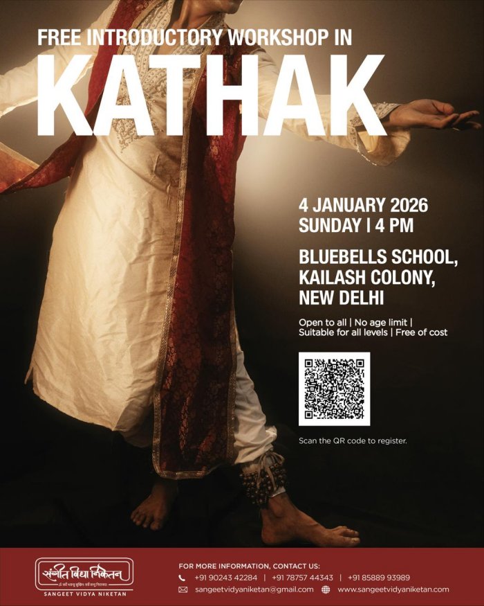 Sangeet Vidya Niketan presents Kathak workshop With Karan Gangani