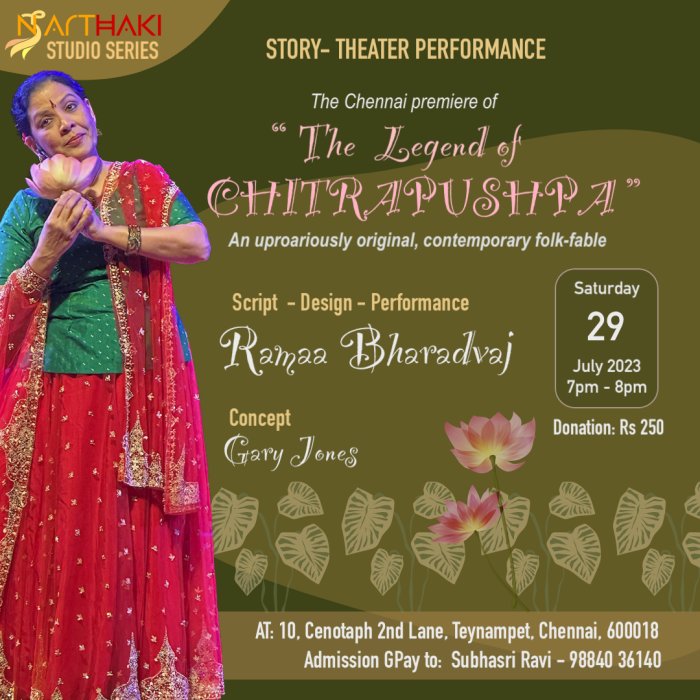 The Legend of Chitrapushpa by RAMAA BHARADVAJ