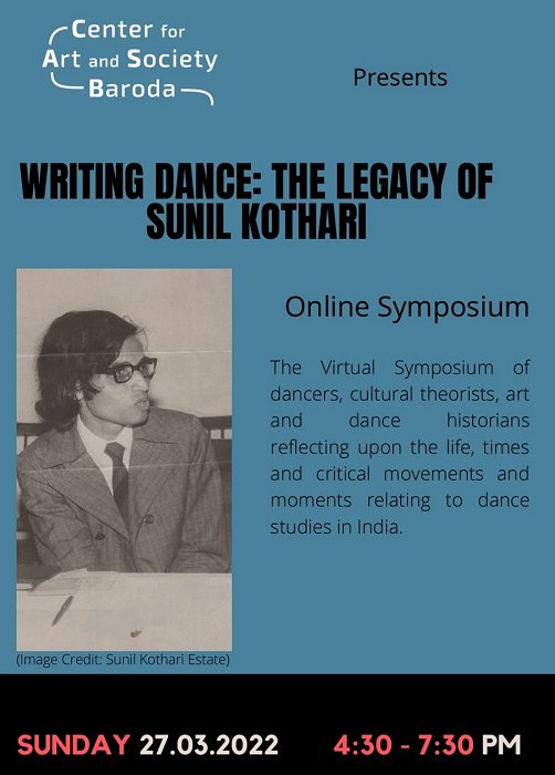 Event in honour of dance critic Sunil Kothari