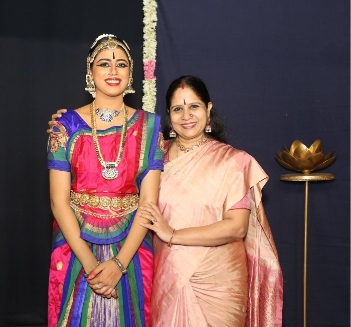 Aditi with Lakshmi Ramaswamy