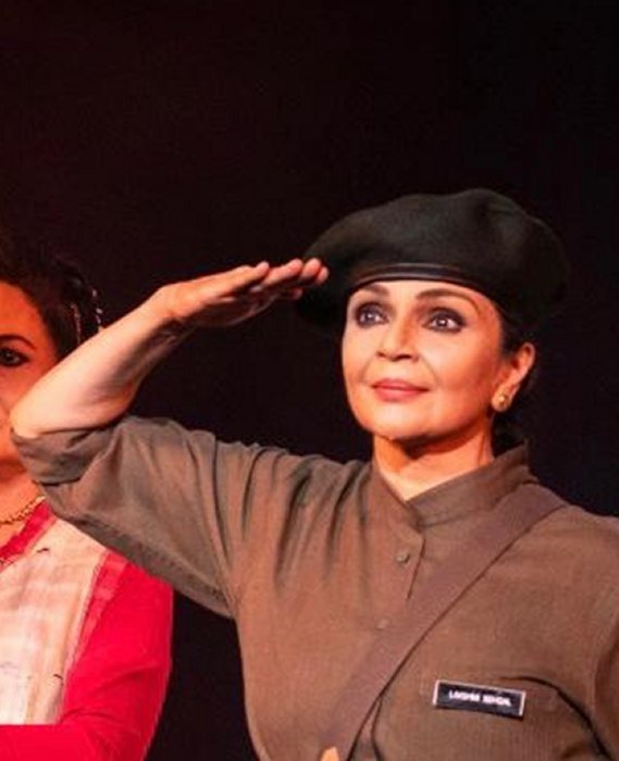 Anita Ratnam as As Captain Lakshmi Sehgal
