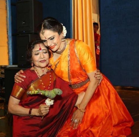 Anita Ratnam With Vyjayantimala