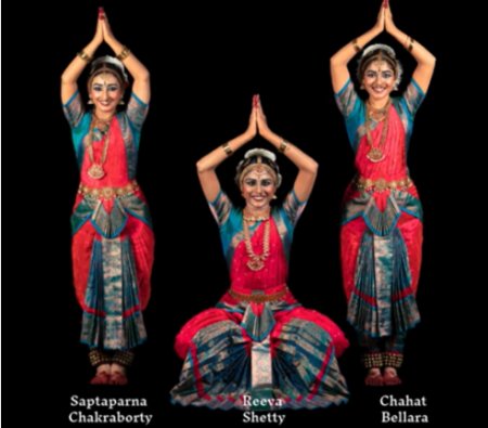 Saptaparna Chakraborty, Chahat Bellara and Reeva Shetty