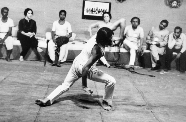(Bharat Sharma) Performing at Kolkata Seminar (1987)