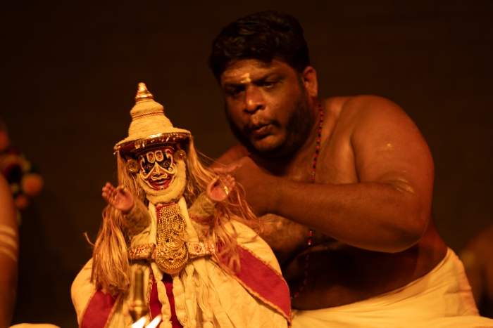 Hanuman in 'Kalyanasougandhikam'