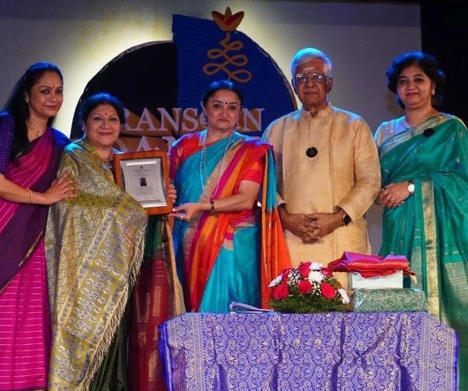 L to R: Rama Vaidyanathan, Rathna Kumar, Sandhya Purecha, Y Prabhu, Saashwathi