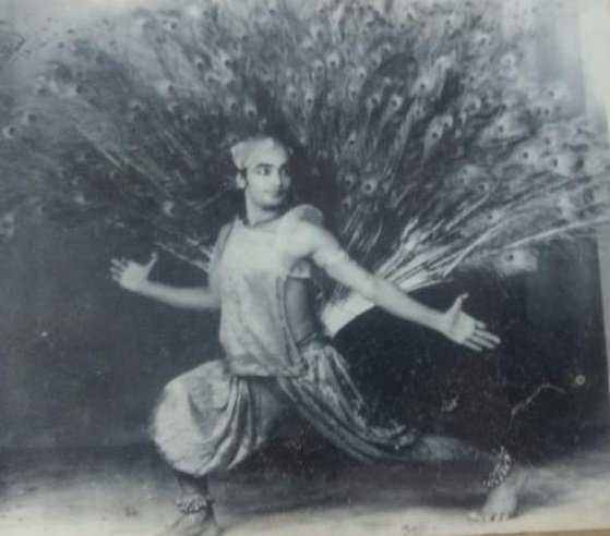 Guru Gopinath in Peacock Dance