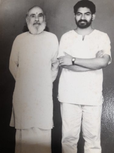 Guru Gopinath with Sahiduddin