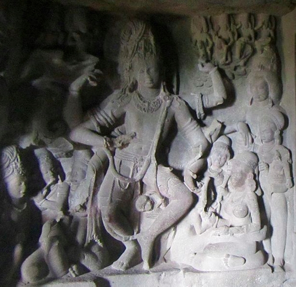 Dancing Shiva, Cave 21, Ellora