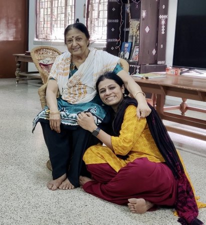Dr.Padma Subrahmanyam with Anuradha