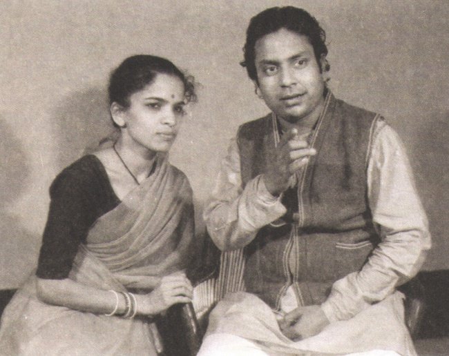 Guru Prabha Marathe with Pt Birju Maharaj