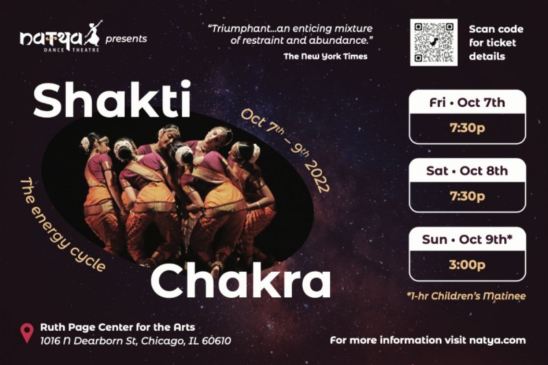 Natya Dance Theatre presents Shakti Chakra: The Energy Cycle