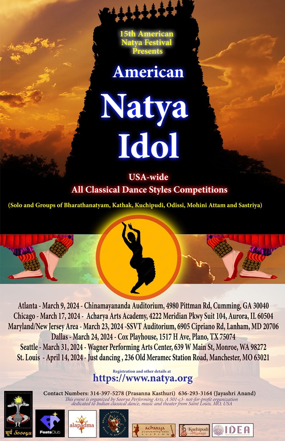 American Natya Idol competition