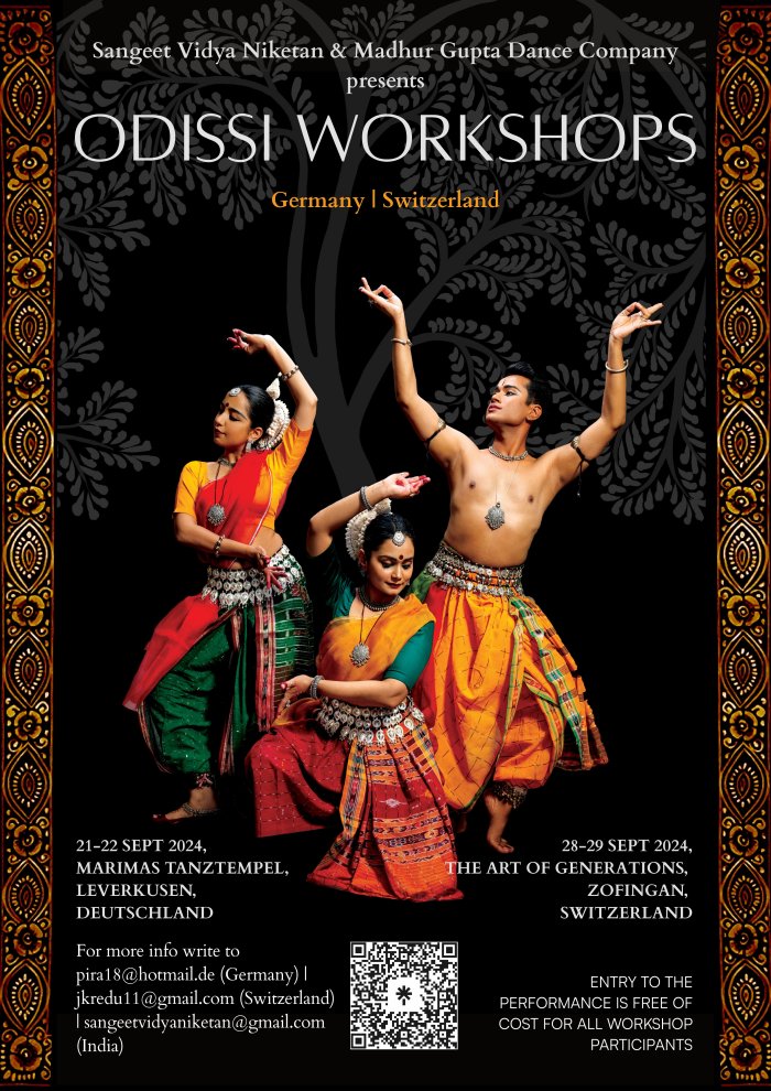 Madhur Gupta Dance Company Europe Tour 2024