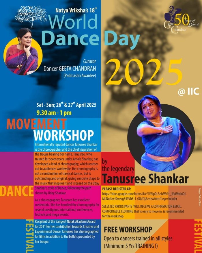 Natya Vriksha celebrates 18th World Dance Day