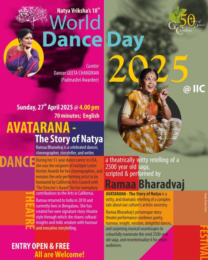 Natya Vriksha celebrates 18th World Dance Day
