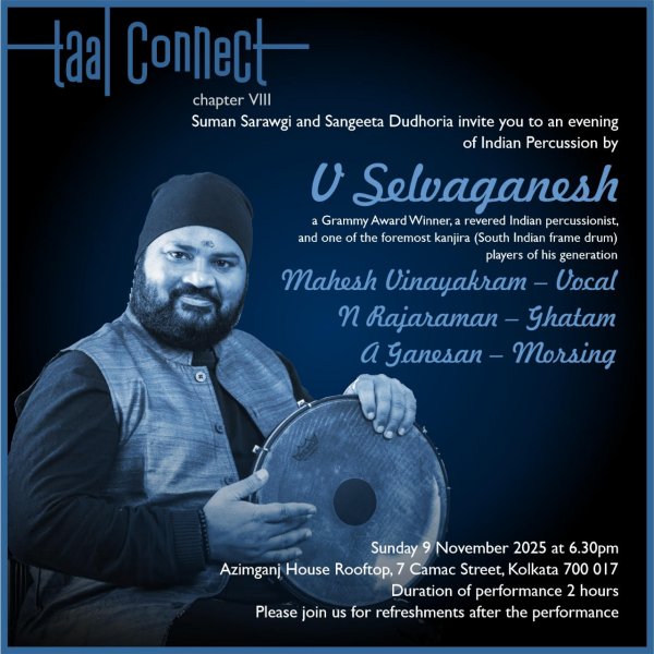 Sparsh with Taal Connect Foundation presents An evening of Indian Percussion