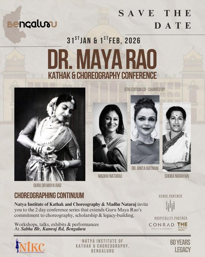 NIKC - Dr. Maya Rao Kathak & Choreography conference