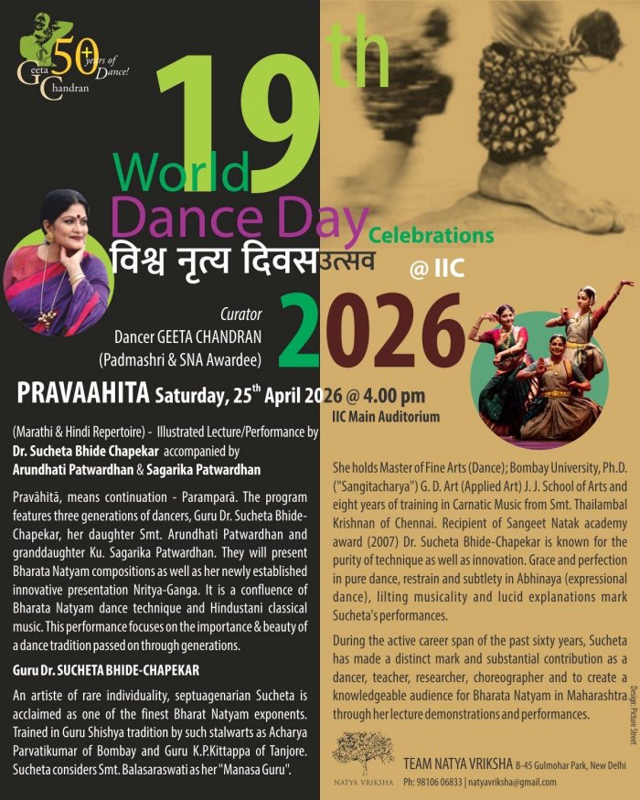 Natya Vriksha celebrates World Dance Day
