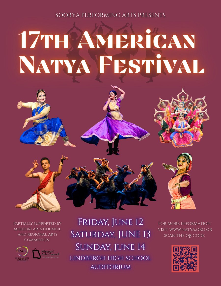 Soorya Performing Arts presents 17th American Natya Festival