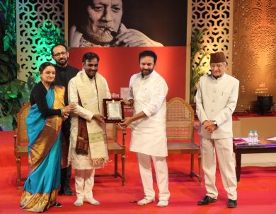 Ustaad Bismillah Khan Yuva Puraskaar awardee
