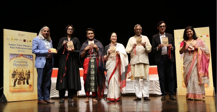 launch of Madhur Gupta's book Courting Hindustan