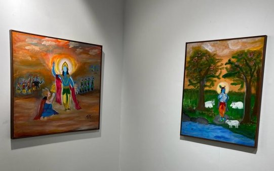 Kalaakriti: a unique painting exhibition