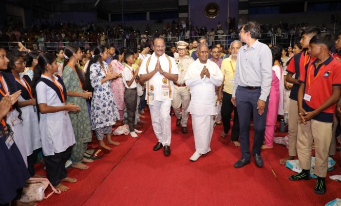 Indrasen Reddy, Governor of Tripura and music composer Ilayaraja