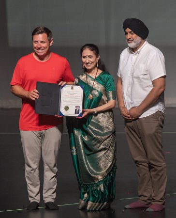 Mayor & Deputy Mayor with Rupal Patel