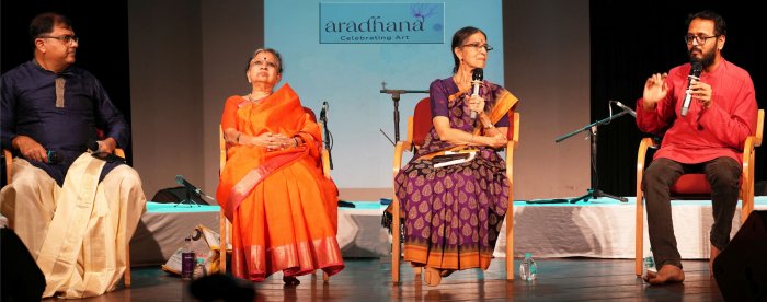 panel discussion on S. Rajam