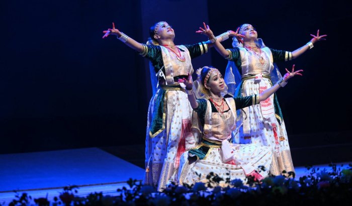 Chandrama Saikia, Anwesa Borah and Ritwija Devi