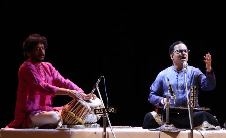 Pt Brajeswar Mukherjee and Pt. Gourishankar Karmakar