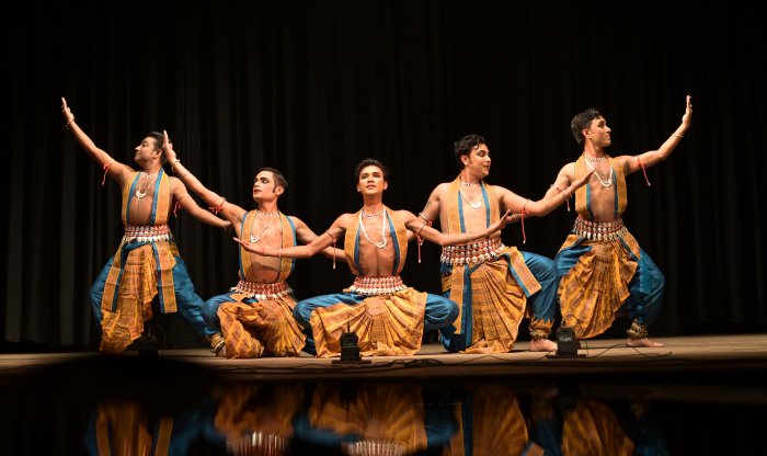 All male Odissi ensemble of Kalpodip