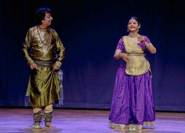 Pt Ram Mohan Maharaj and Shila Mehta