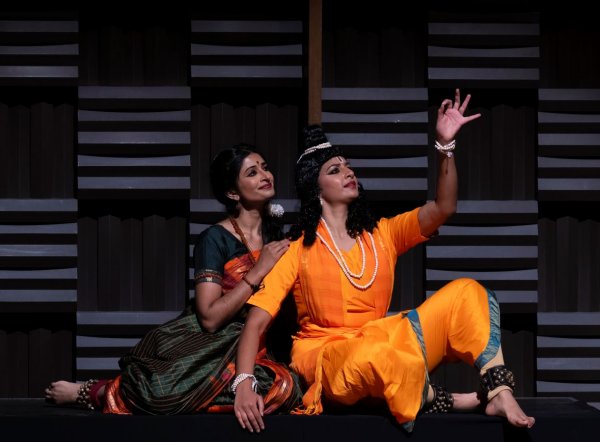 Sita & Rama in Chitrakuta