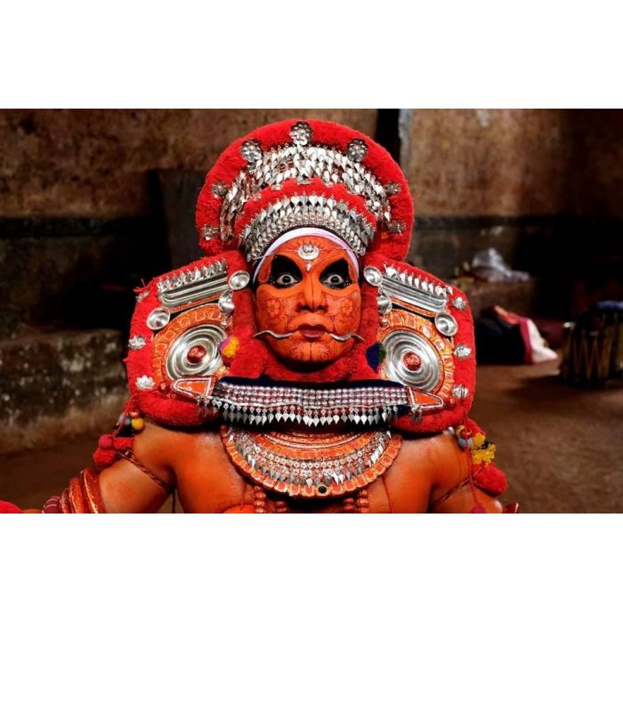 Pradeesh Thriuthiya in Theyyam costume
