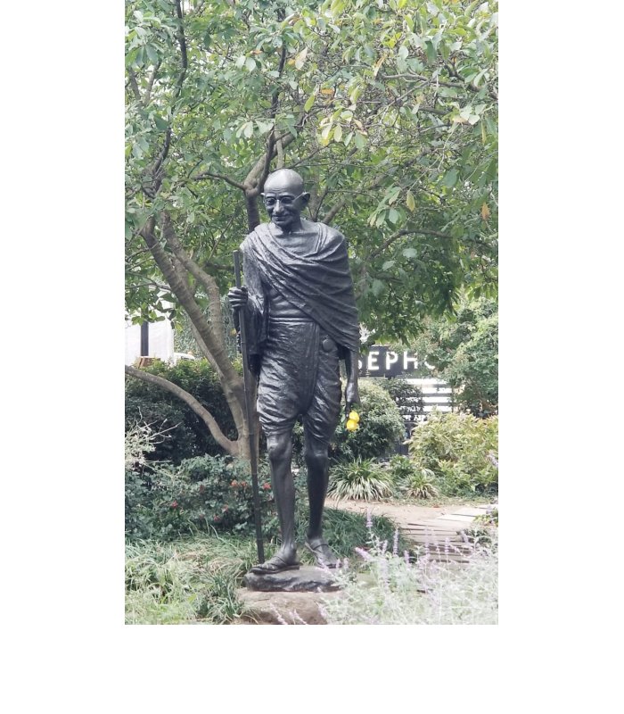 Mahatma Gandhi statue,  Union Square, NYC