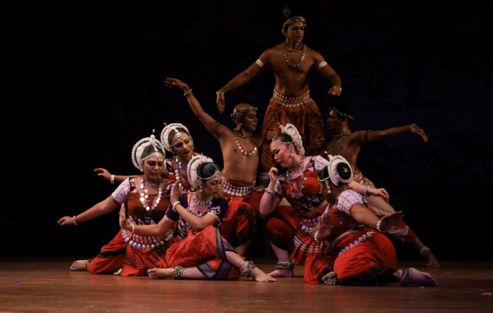 A dejected Radha and guilty Krishna