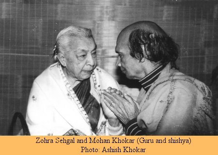 Zohra Sehgal and  Mohan Khokar