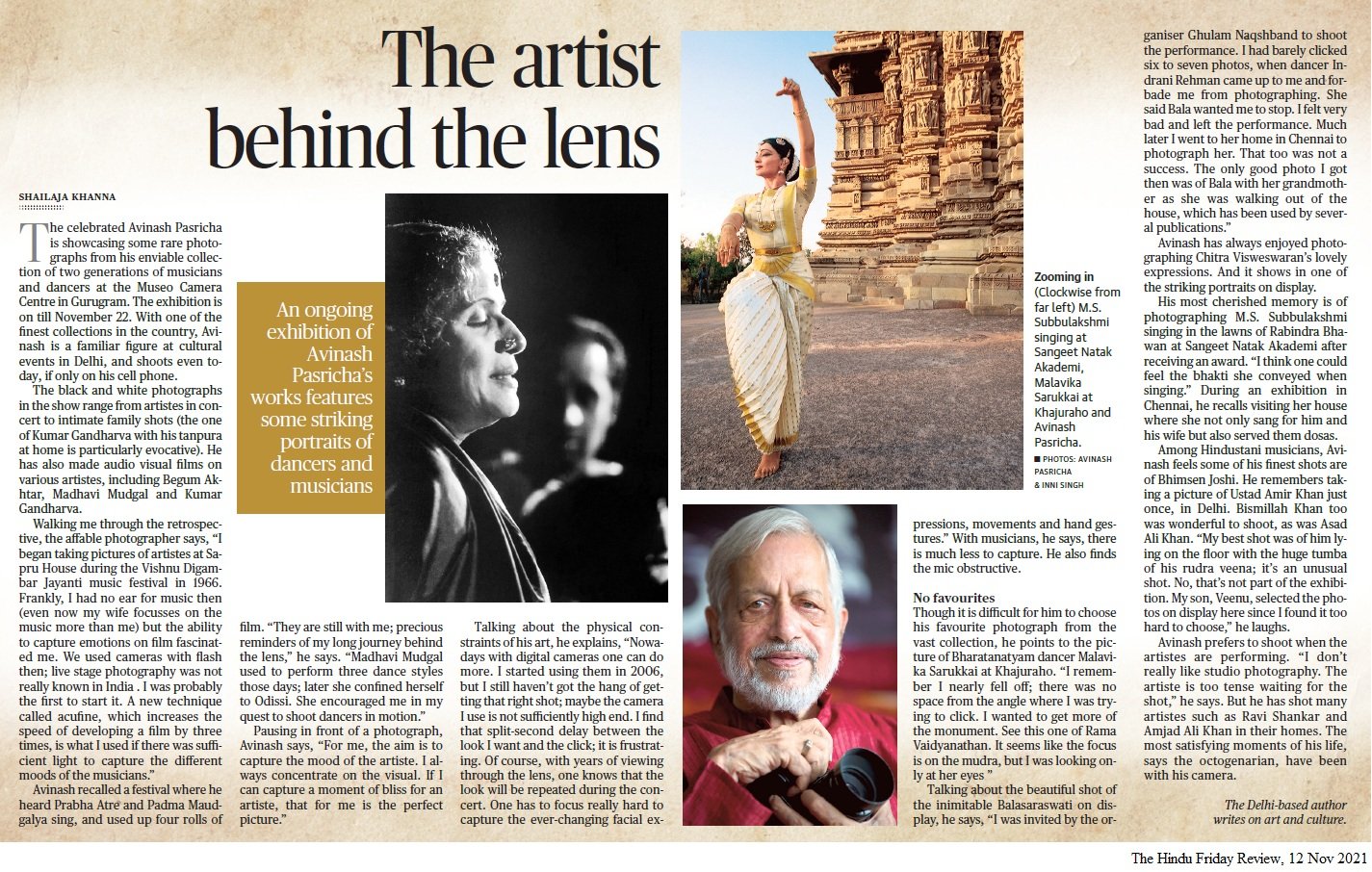 The artist behind the lens - Shailaja Khanna