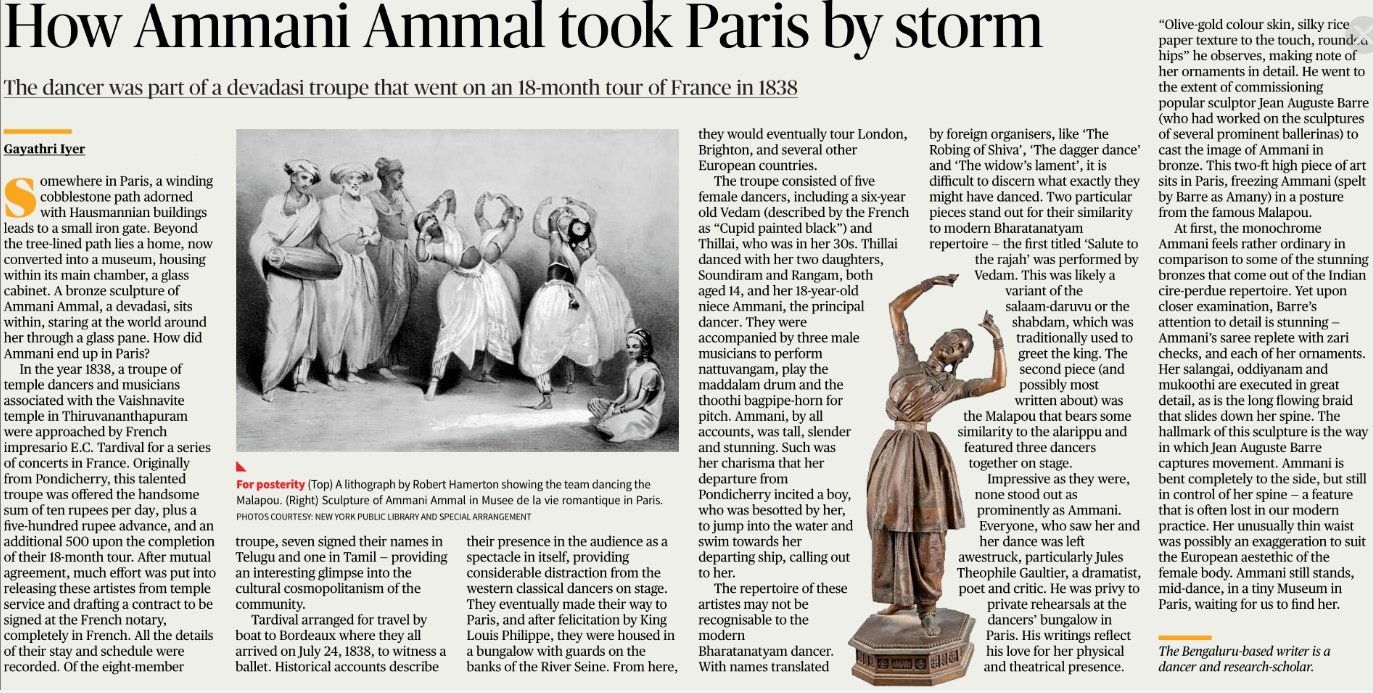 How Ammani took Paris by storm - Gayathri Iyer