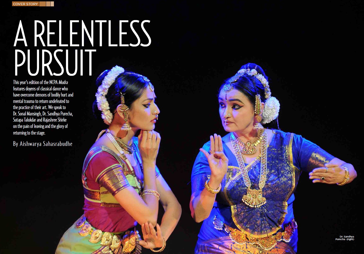 A relentless pursuit - Aishwarya Sahasrabudhe