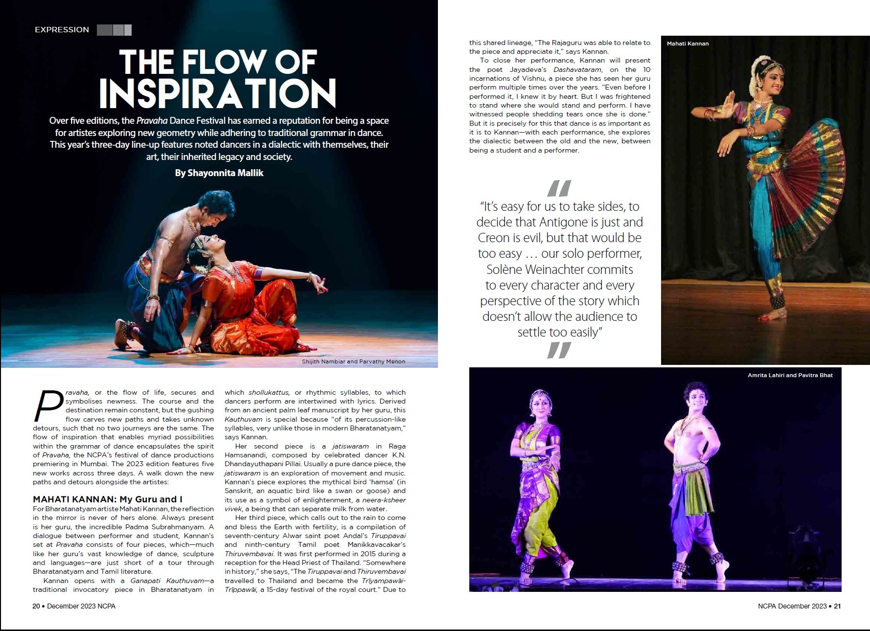 The flow of inspiration - Shayonnita Mallik