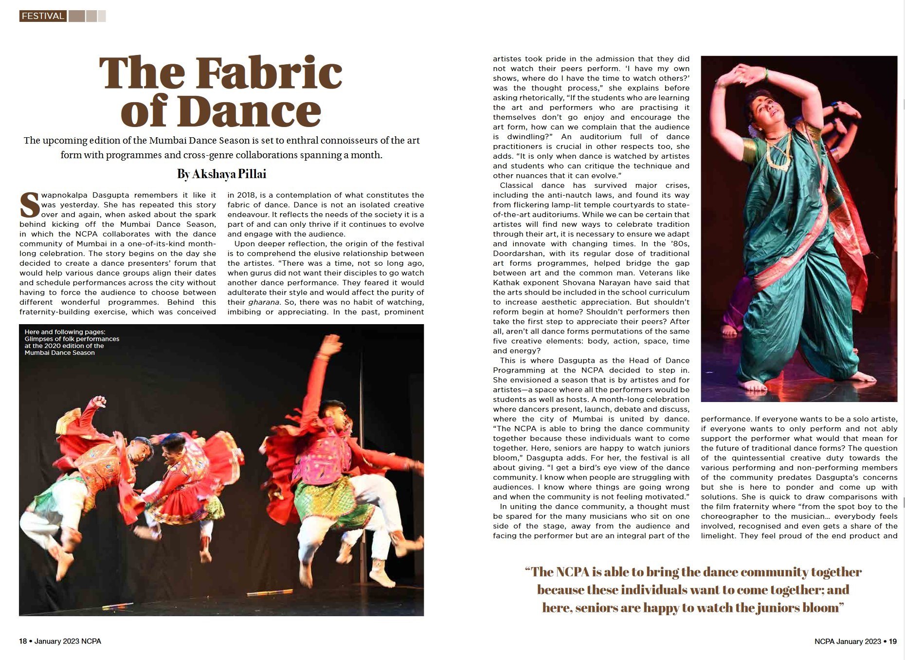 The Fabric of Dance - Akshaya Pillai