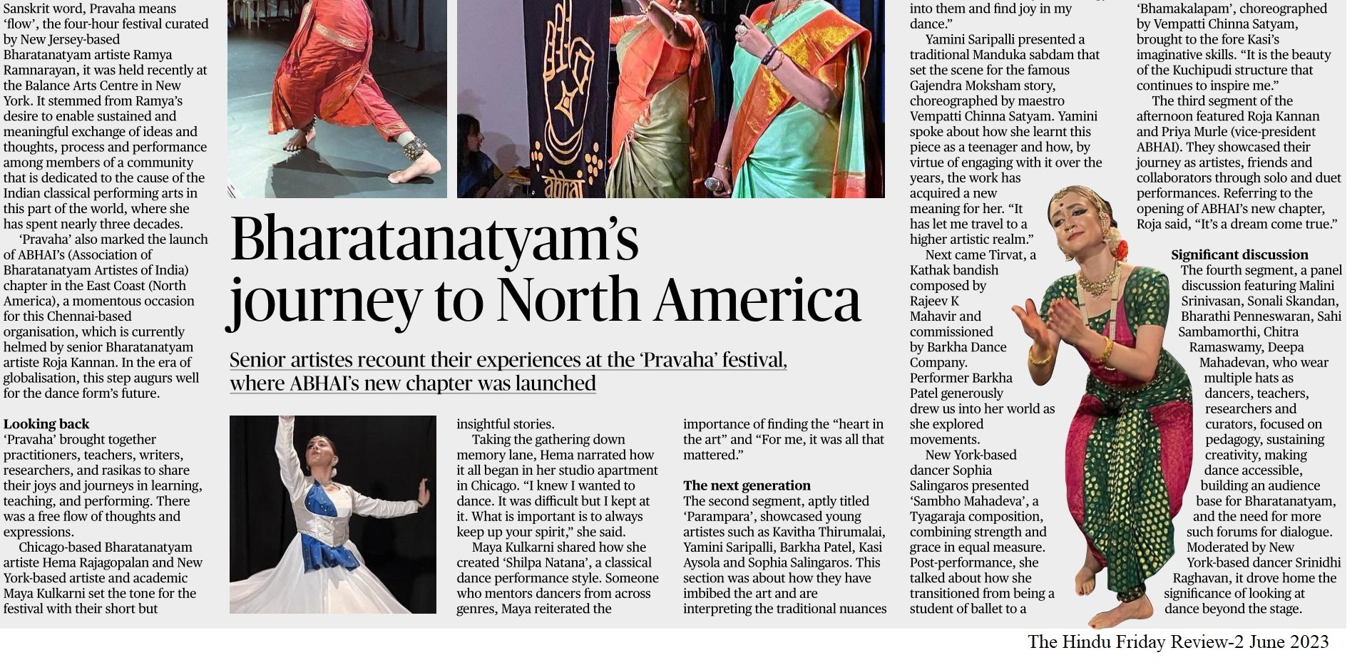 Bharatanatyam’s journey to North America - Akhila Krishnamurthy