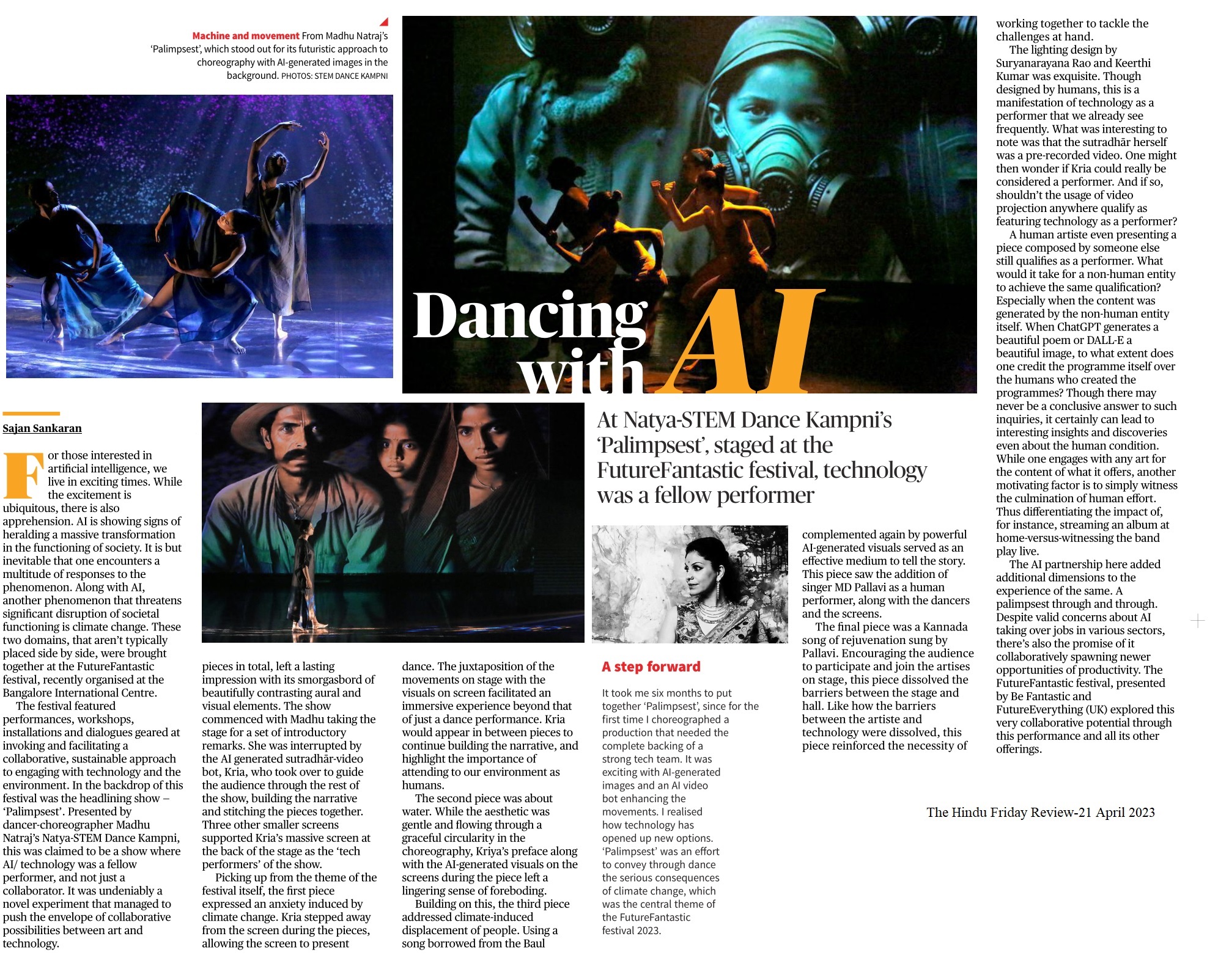 Dancing with AI - Sajan Sankaran