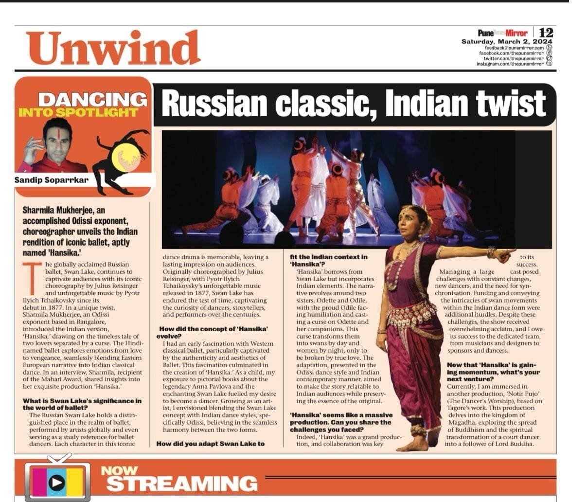 Russian classic, Indian twist - Sandip Soparrkar